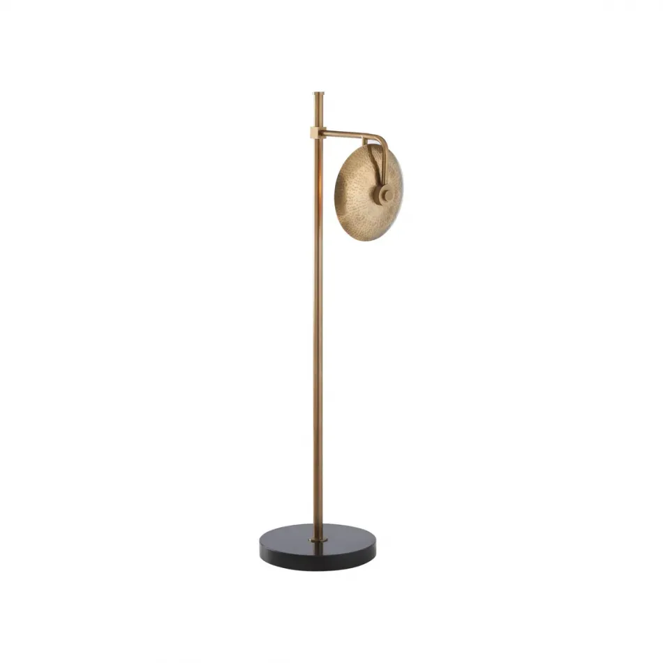 Darby Floor Lamp with Hammered Shade