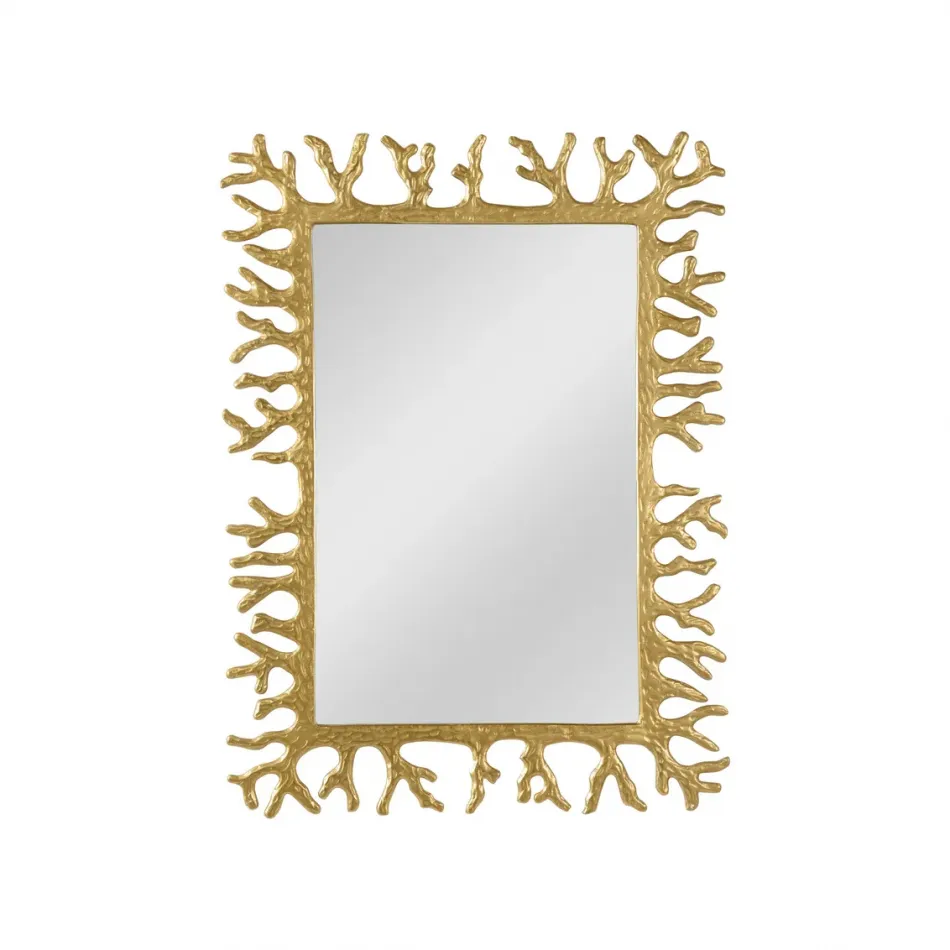 Leilani Gold Rectangular Mirror