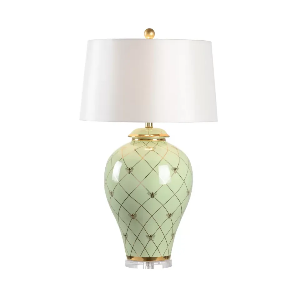 Ginger Jar Lamp Pistachio