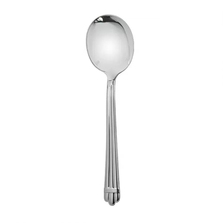 Aria Silverplated Cream Soup Spoon