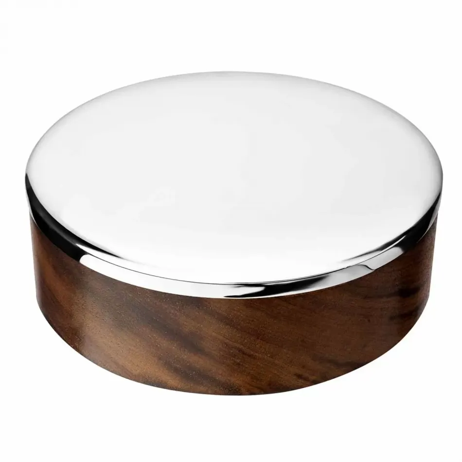 Uni Round Box 12 Cm Silverplated