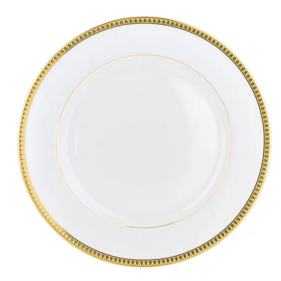 Malmaison Dinner Plate Porcelain Gold