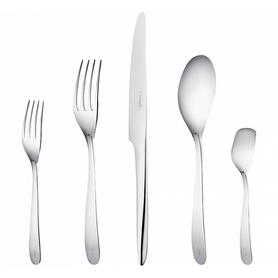 L'Ame Individual Place Settings (5 Pieces) De Christofle Stainless Steel