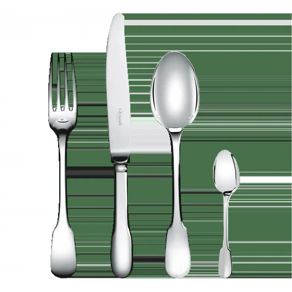 Cluny Silverplated Flatware Set For 6 People (24 Pieces)