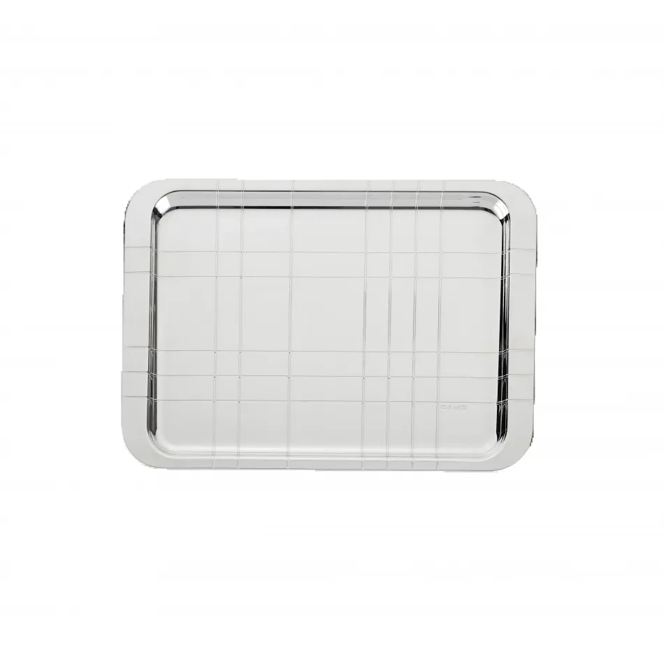 Graphik Silverplated Tray 7.8"x11.8" (20X30 cm) C5