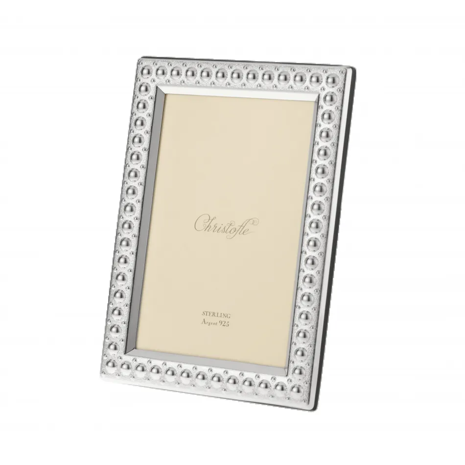 Perles Sterling Silver Picture Frame