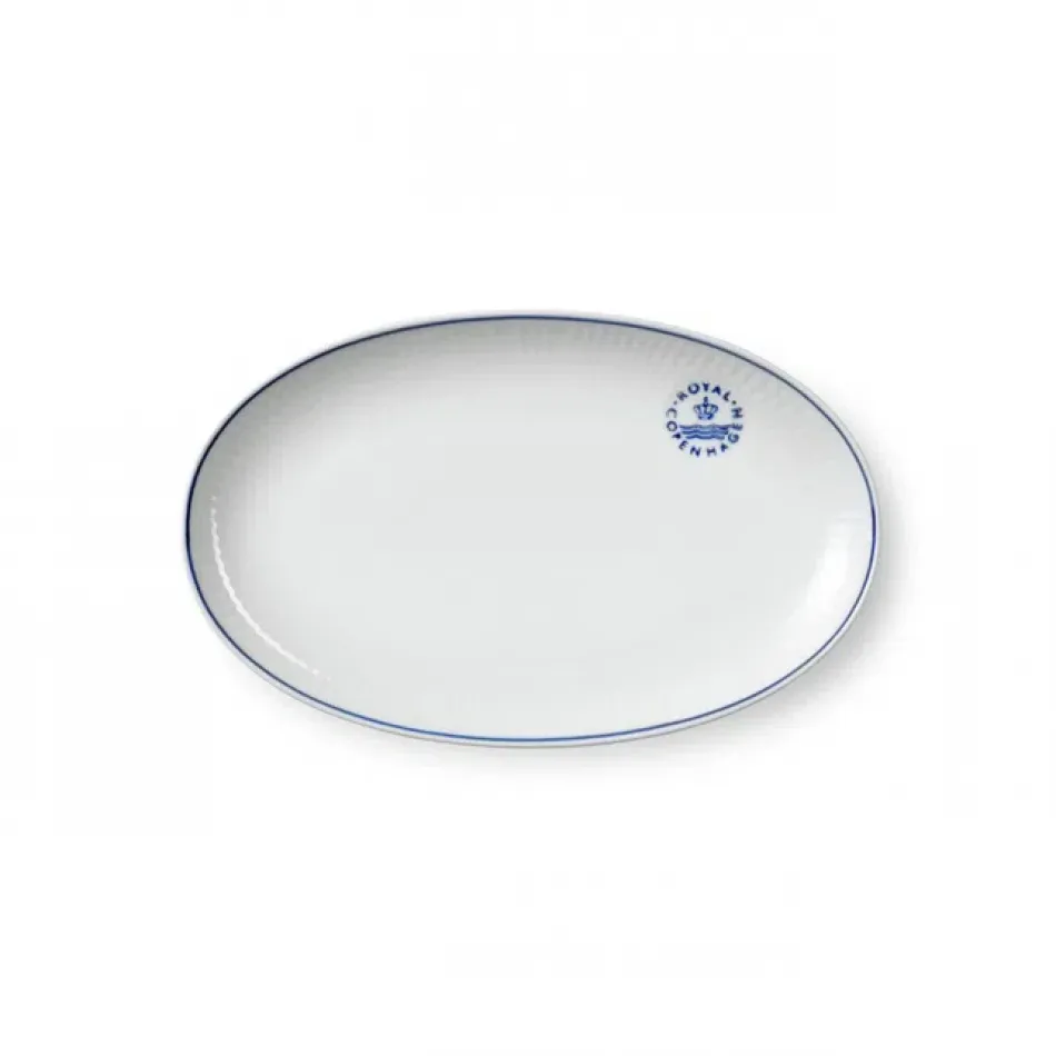 Blueline Oval Asiette 23 cm 9 in