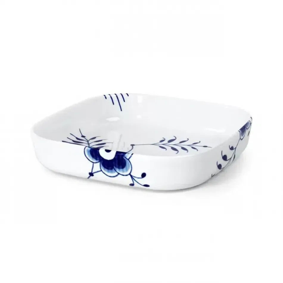 Blue Fluted Mega Ovenware Square 25 cm 9.84 in