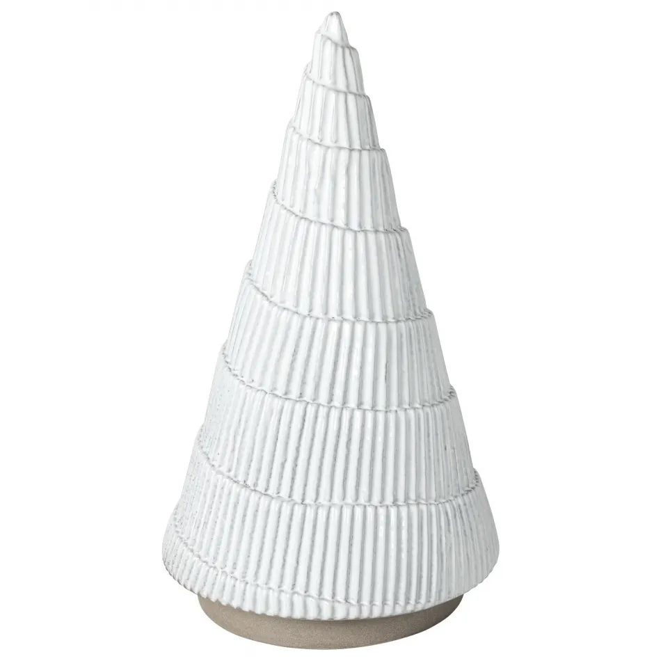 Festa White Decorative Tree 6.5'' x 7'' H12.5''