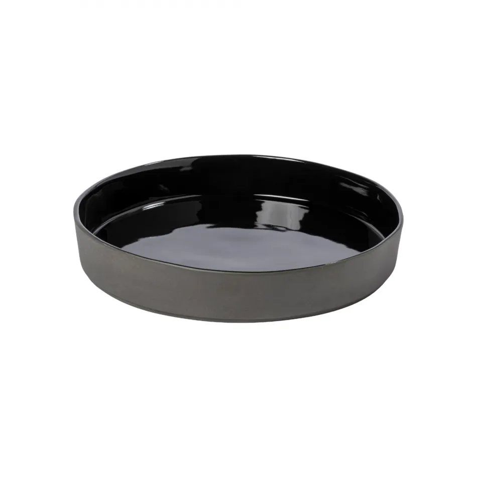 Lagoa Ecogres Black Soup/Pasta Bowl D9.5'' H1.75'' | 32 Oz.