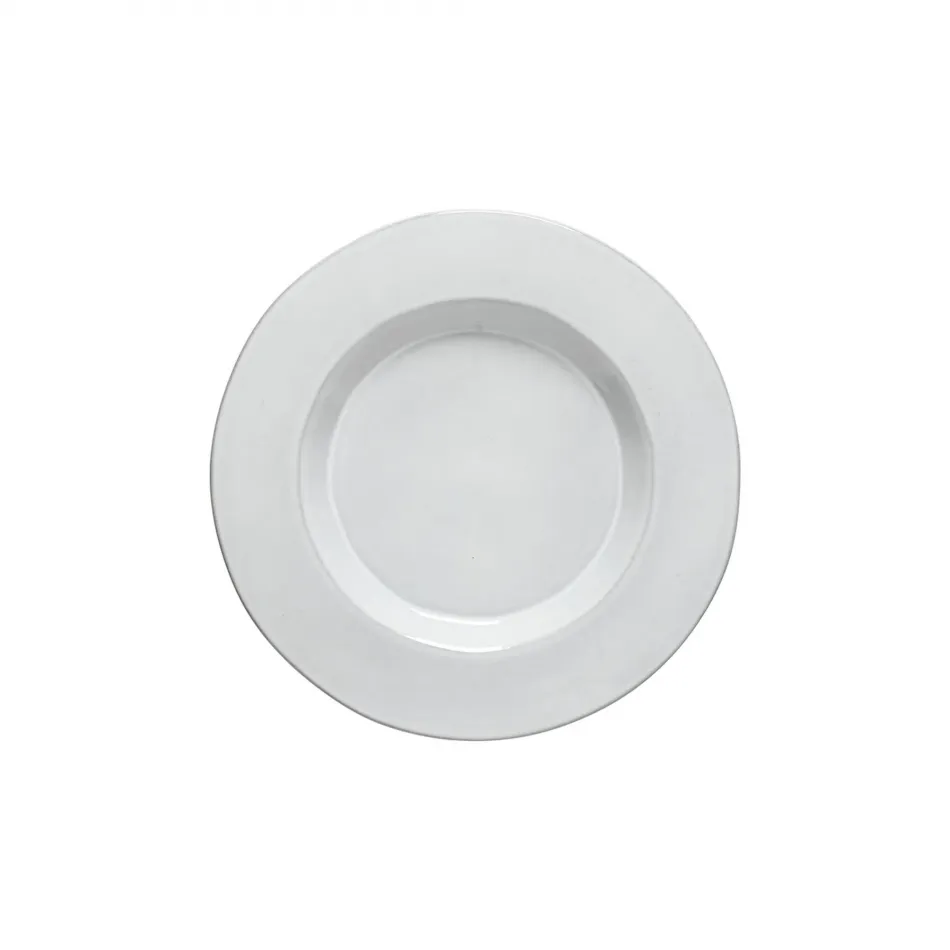 Plano White Salad/Dessert Plate D9'' H0.75''