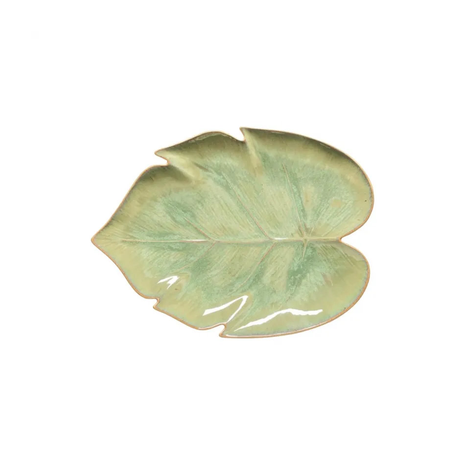 Marrakesh Eucalyptus Monstera Leaf 7 3/4" x 10 1/2" H1 1/8"