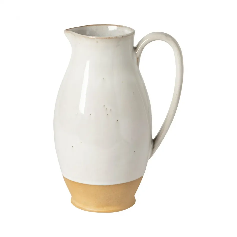 Marrakesh Sable Blanc Pitcher 7 3/8" x 5 3/4" H10 1/4" | 78 Fl Oz