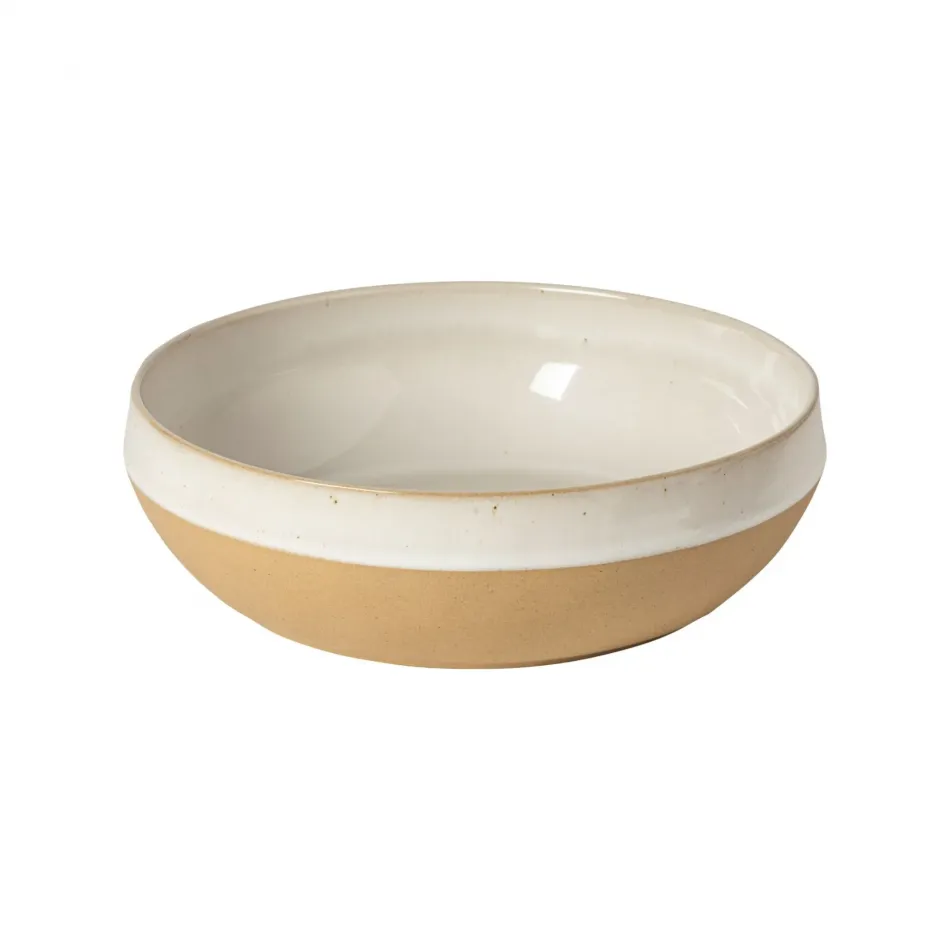 Marrakesh Sable Blanc Serving Bowl D10 1/4" H3 1/8" | 91 3/8 Fl Oz