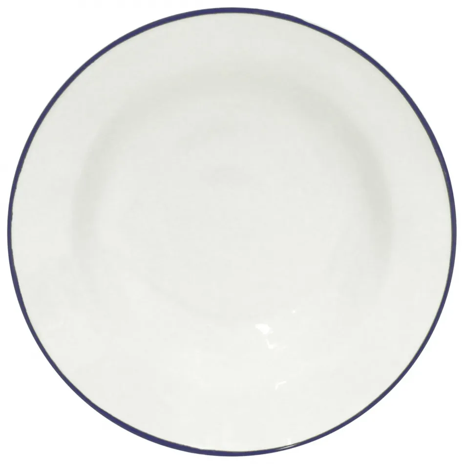 Beja White & Blue Soup/Pasta Plate D8.25'' H2'' | 20 Oz.