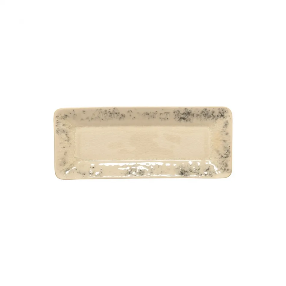 Madeira Cream Rect. Tray 10 3/4" x 4 1/4" H7/8"
