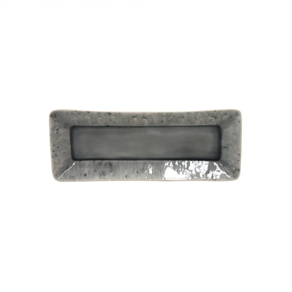 Madeira Grey Rect. Tray 10.75'' x 4.25'' H0.75''