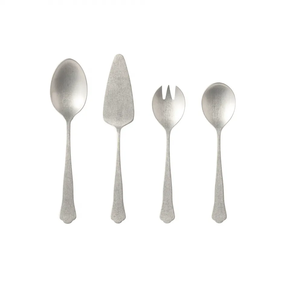 Prado Vintage Brushed Hostess Serving Set (4P.)