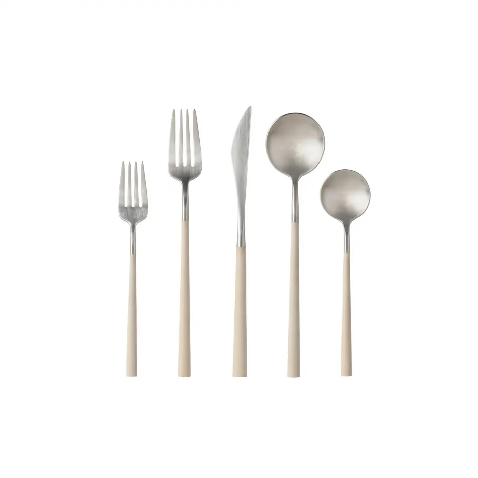 Mito Brushed Cru Cable Flatware