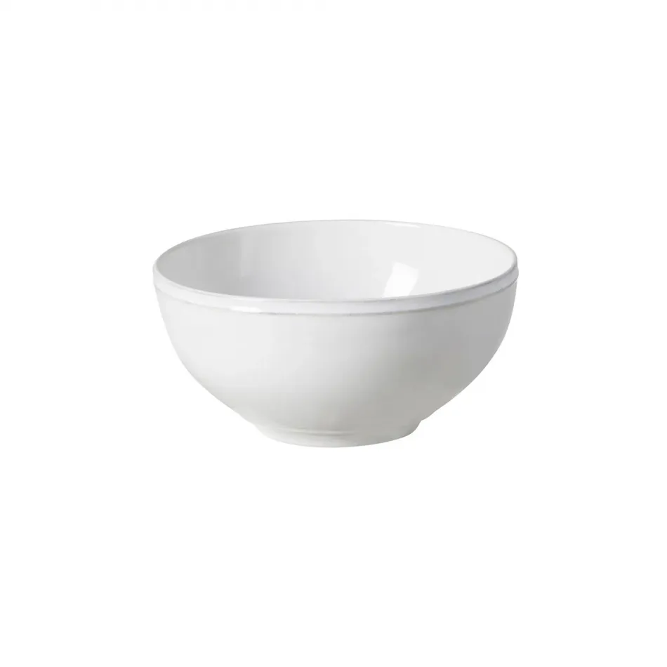 Friso White Serving Bowl D8.5'' H4'' | 60 Oz.