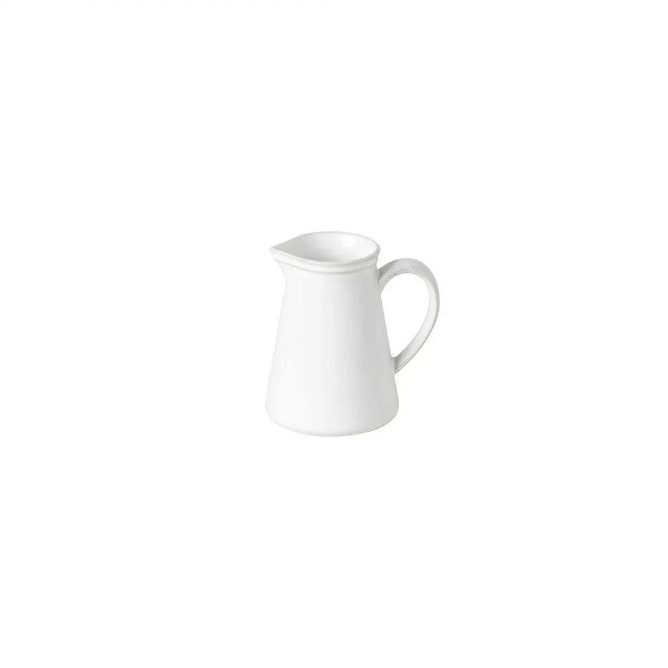 Friso White Creamer 3.75'' x 2.75'' H3.5'' | 5 Oz.