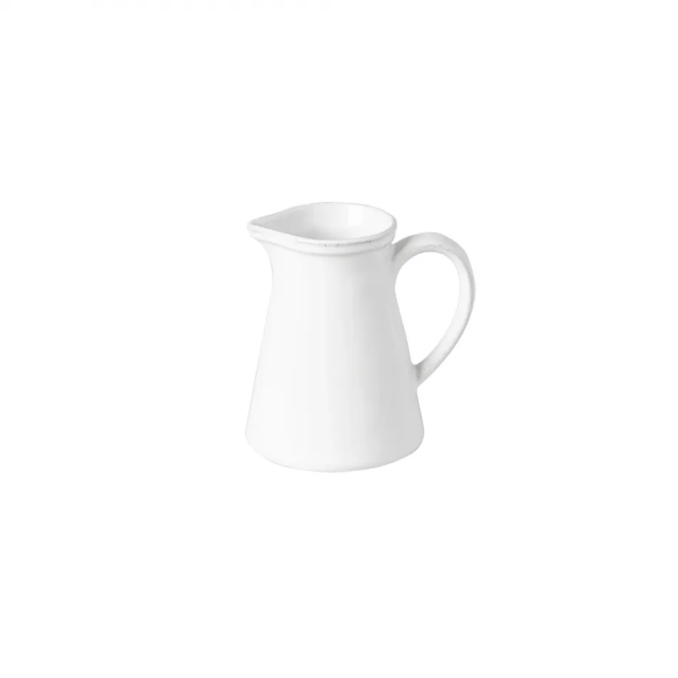 Friso White Creamer 4.5'' x 3.5'' H4.75'' | 11 Oz.