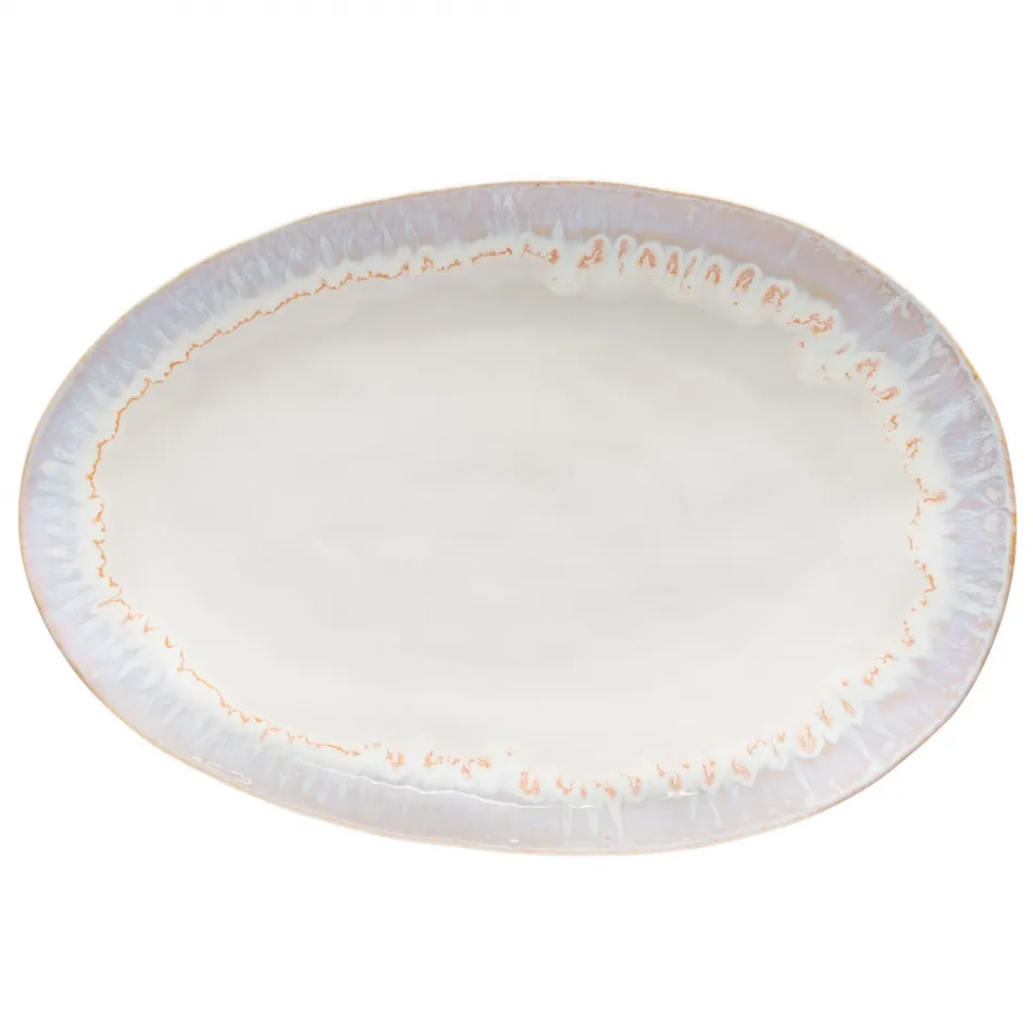 Brisa Sal Oval Platter 16'' x 11.25'' H1.5''