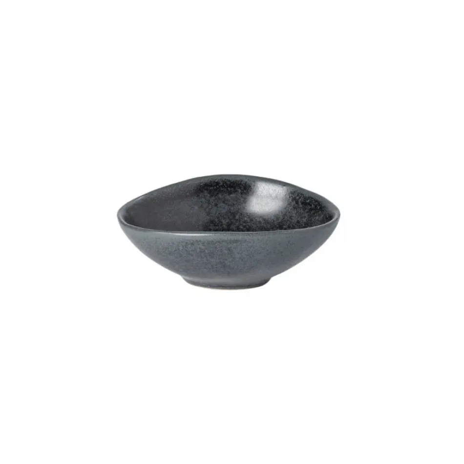 Livia Matte Black Oval Bowl 4'' x 3'' H1.5'' | 3 Oz.