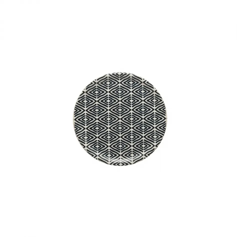 Augusta Diamond Weave Mini Plate/Coaster D4.5'' H0.5''
