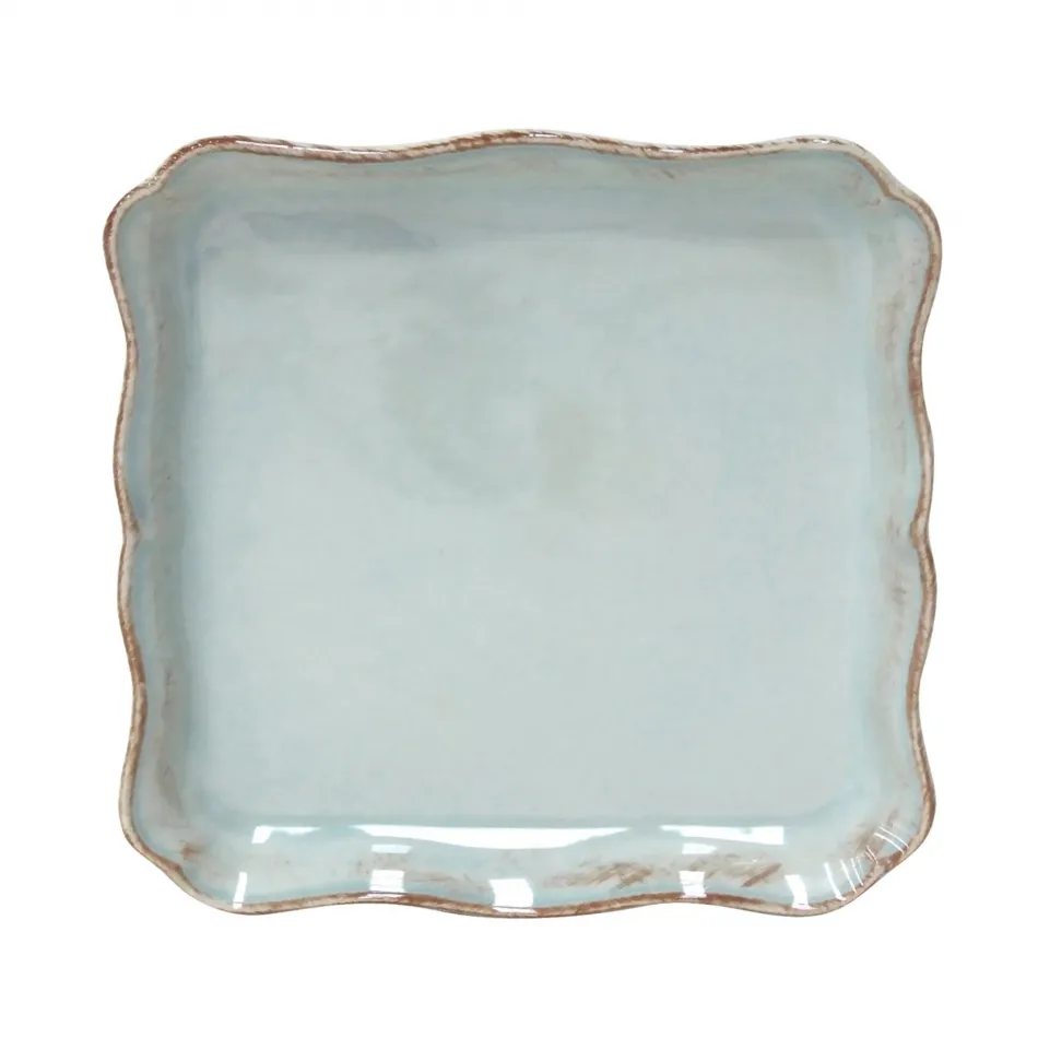 Alentejo Turquoise Square Tray 8.25'' x 8.25'' H1''