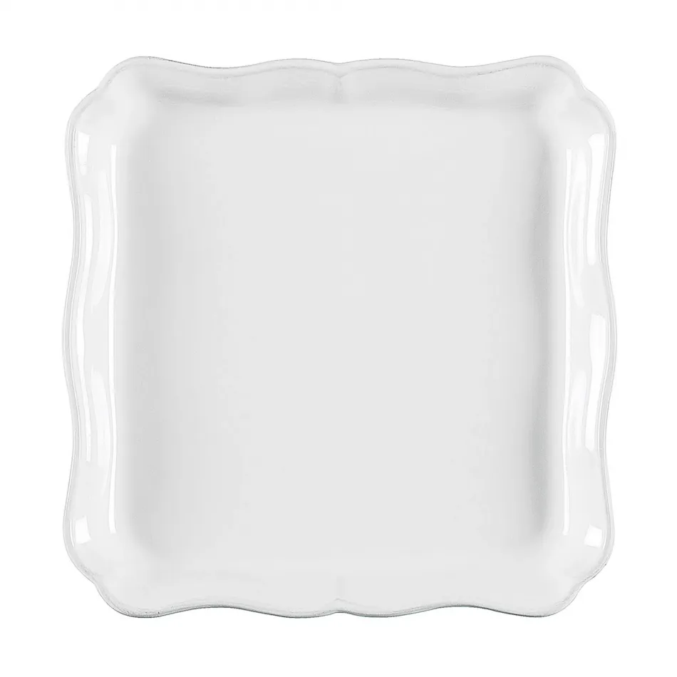 Alentejo White Square Tray 8.25'' x 8.25'' H1''
