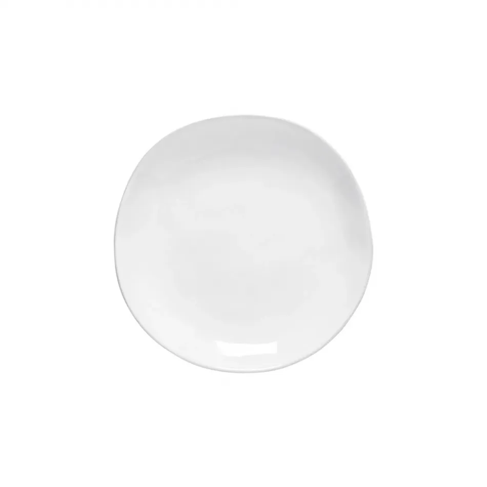 Livia White Salad/Dessert Plate D8.5'' H1.25''
