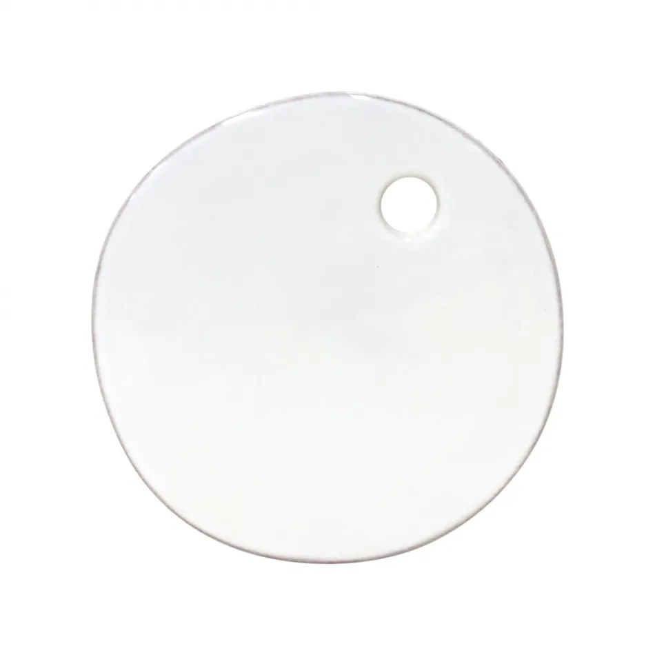 Aparte White Round Board D8.25'' H0.5''