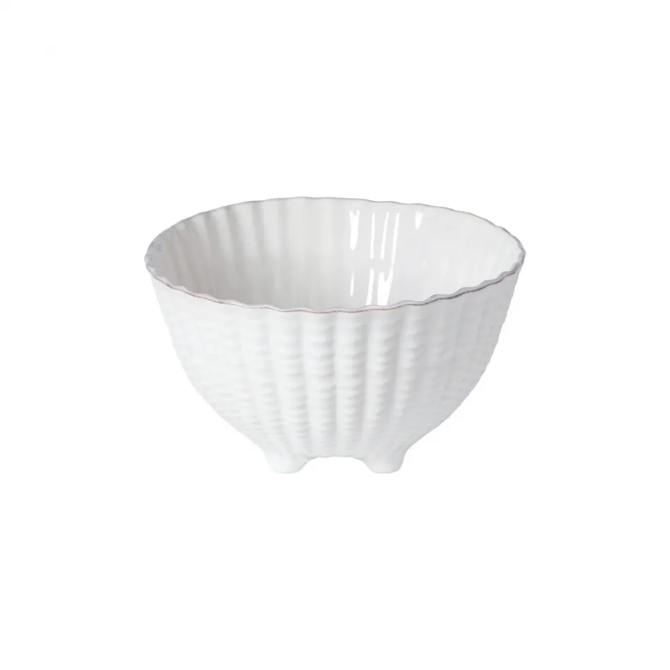 Aparte White Shell Footed Bowl D7 3/4" H4 5/8" | 52 1/8 Fl Oz