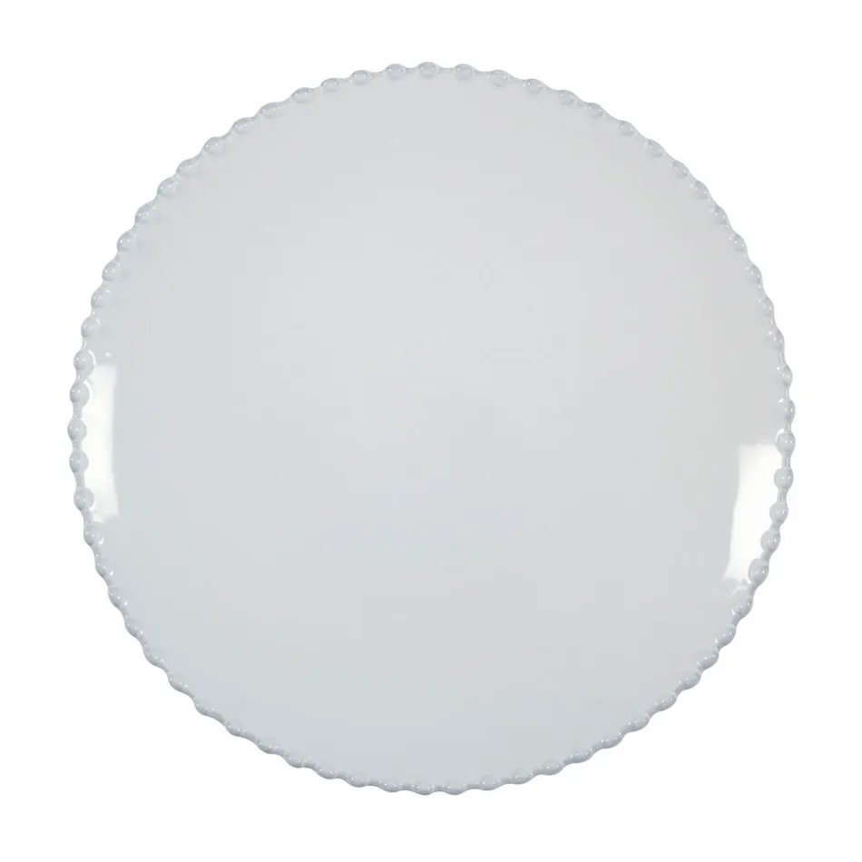 Pearl White Salad/Dessert Plate D8.75'' H1''