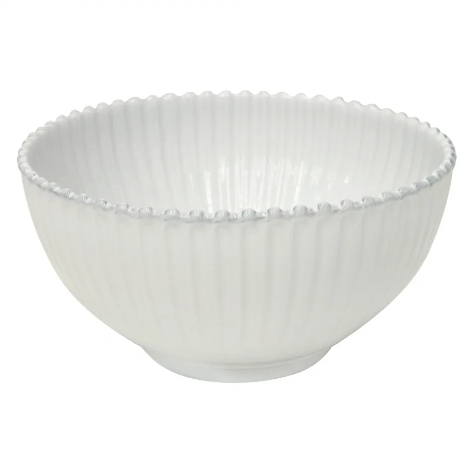 Pearl White Serving Bowl D10.5'' H5.5'' | 133 Oz.