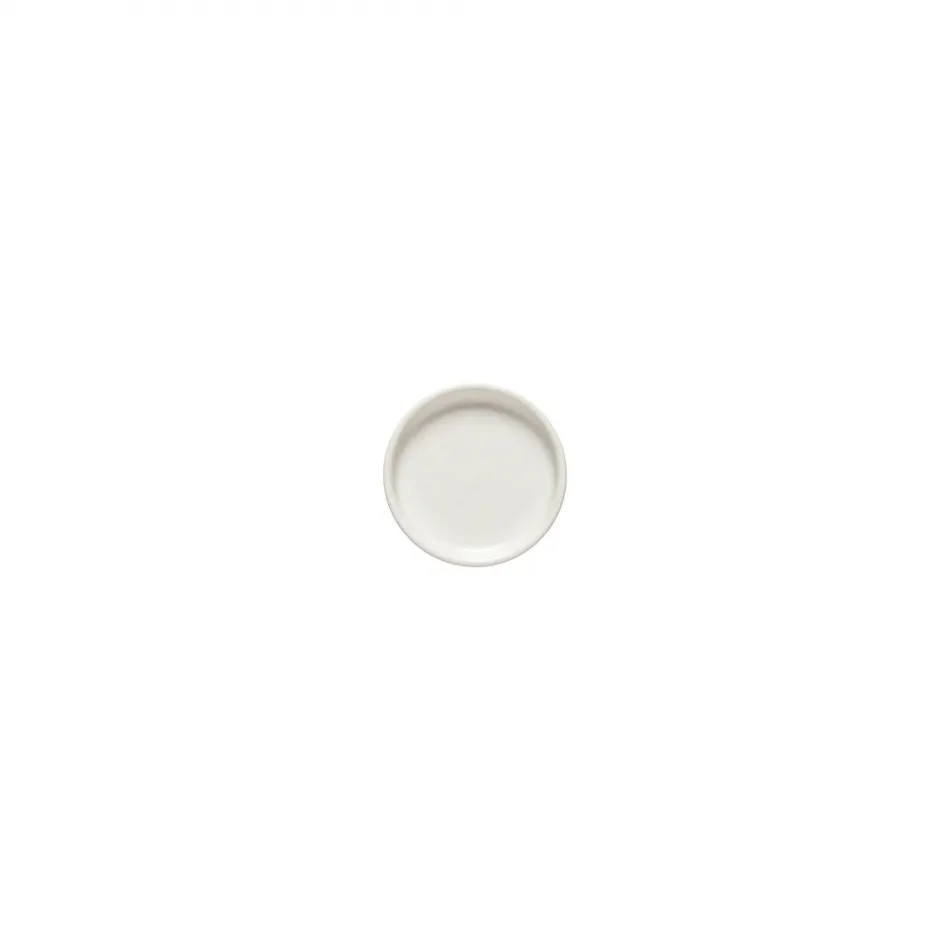 Redonda White Mini Plate D3.25'' H0.5''