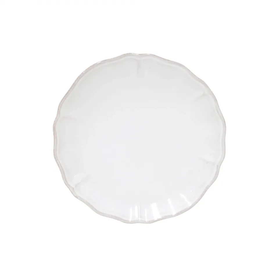 Alentejo White Bread Plate D6.5'' H1''