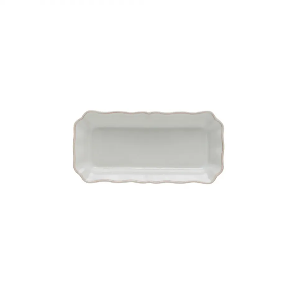 Alentejo White Rect. Tray 8.25'' x 4'' H1''