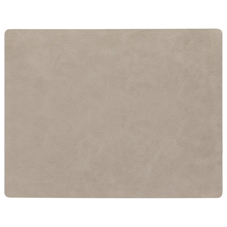 Sela Light Grey Rectangular Placemat 17 3/4" X 13 3/4" H1/8"