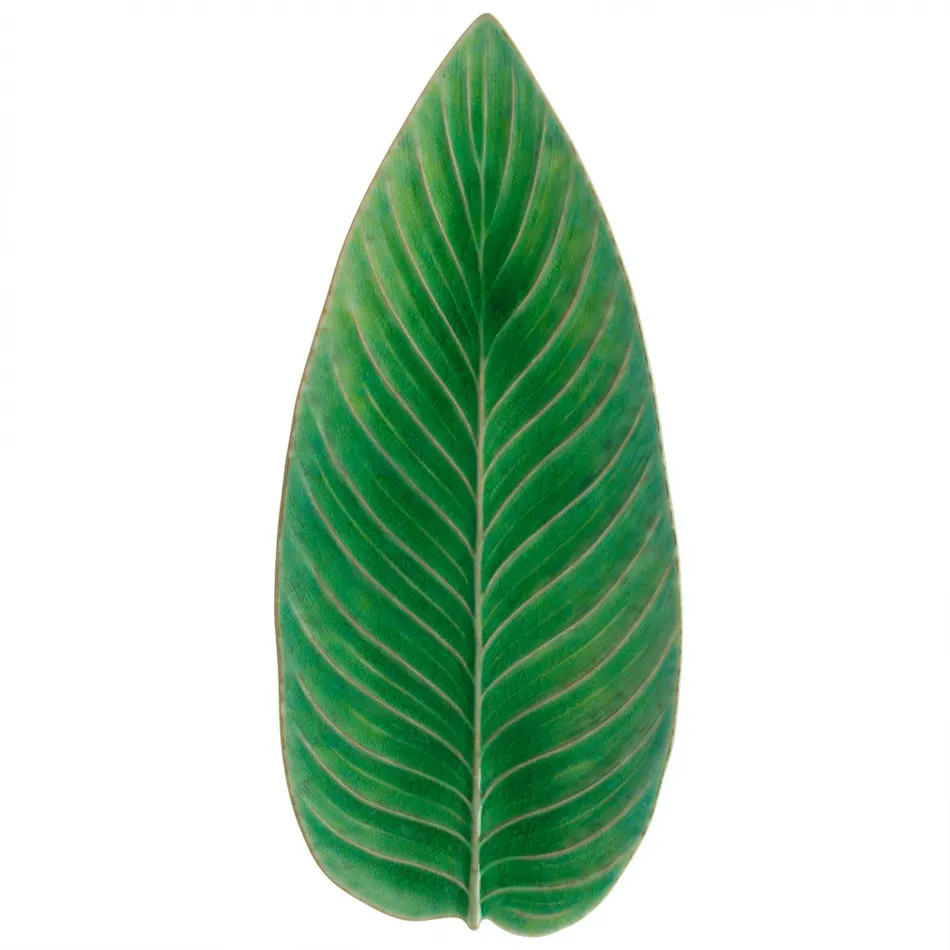 Riviera Tomate Strelizia Leaf 15.75'' x 6.75'' H1.5''