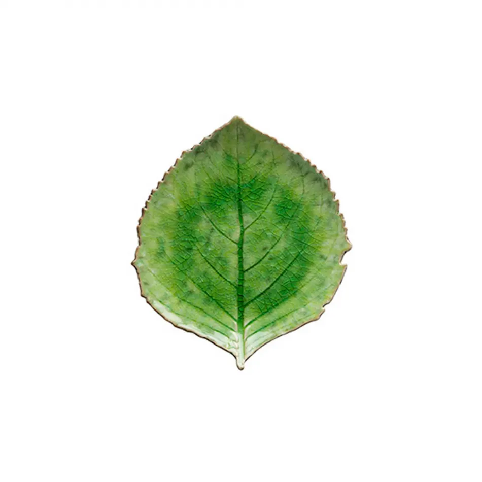 Riviera Tomate Hydrangea Leaf 8.5'' x 7.5'' H1.25''