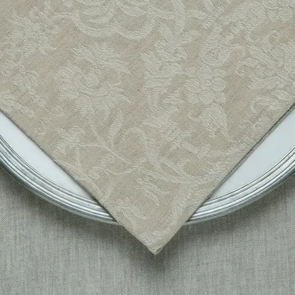 Imperial Jacquard Beige Large Napkin