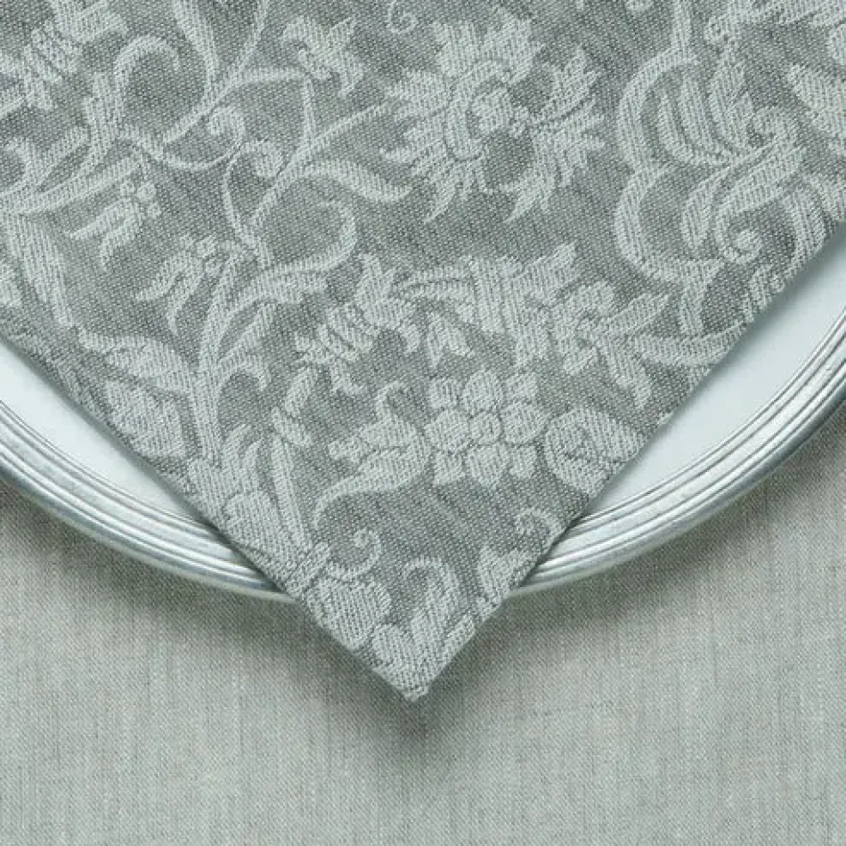 Imperial Jacquard Grey Large Napkin