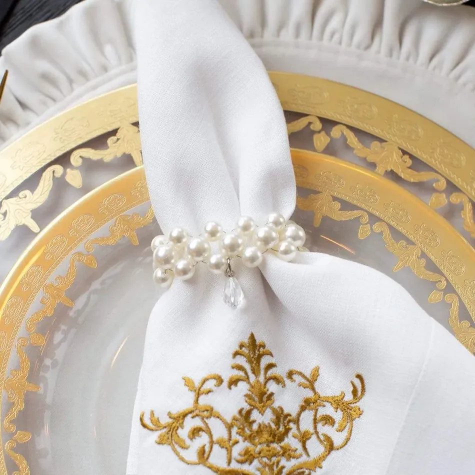 Pearl with Teardrop, Pearl Napkin Ring