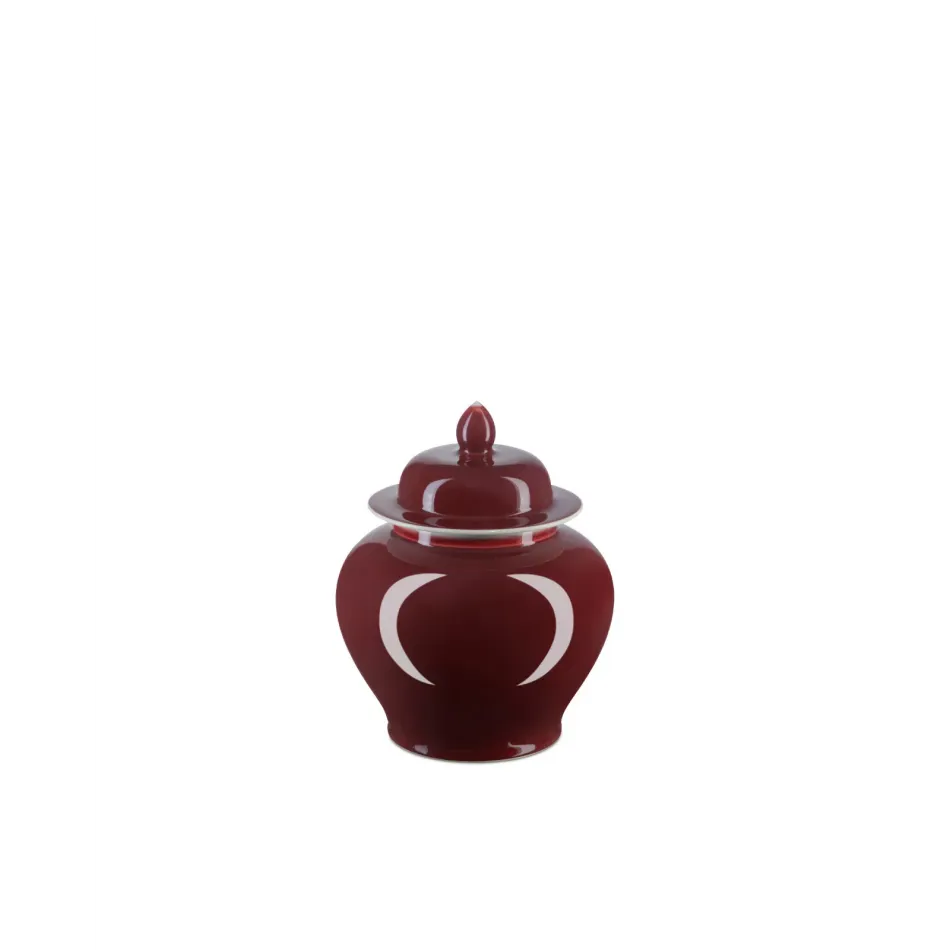 Oxblood Small Temple Jar