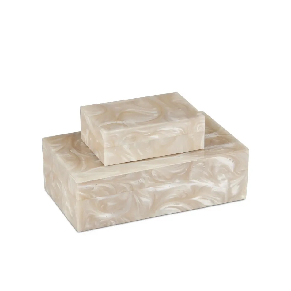 Perlas Swirl Box Set of 2