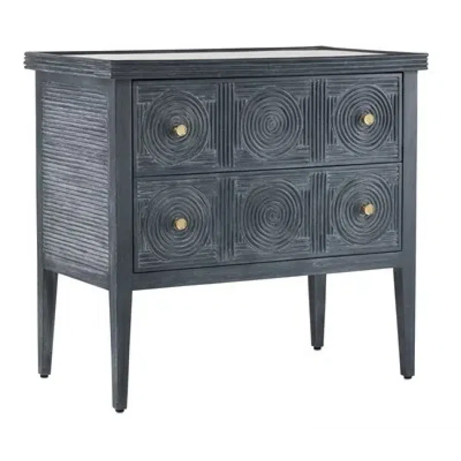 Santos Vintage Navy Chest