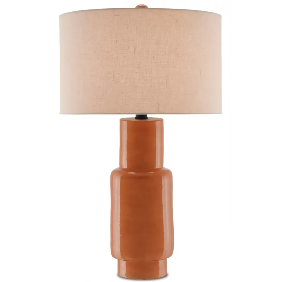 Janeen Orange Table Lamp