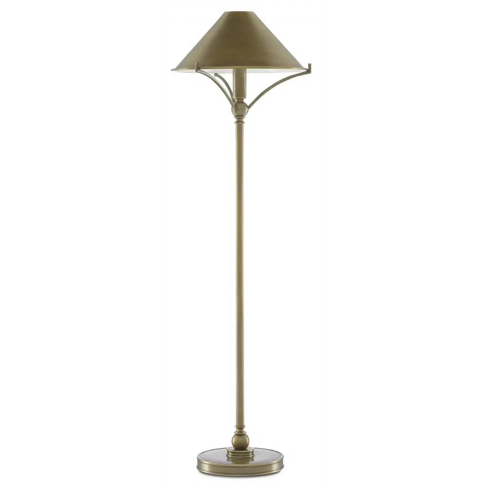 Maarla Antique Brass Table Lamp